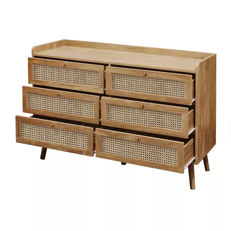 Commode 6 tiroirs Palma