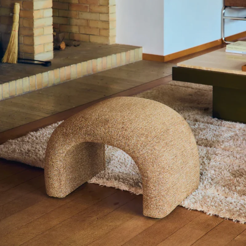 Pouf Flow Tweed