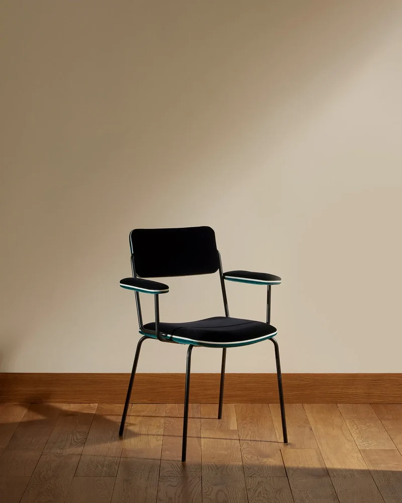 Chaise accoudoirs Double Jeu