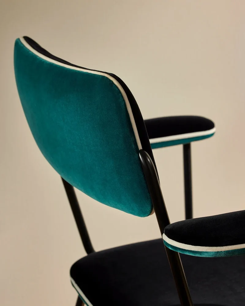 Chaise accoudoirs Double Jeu