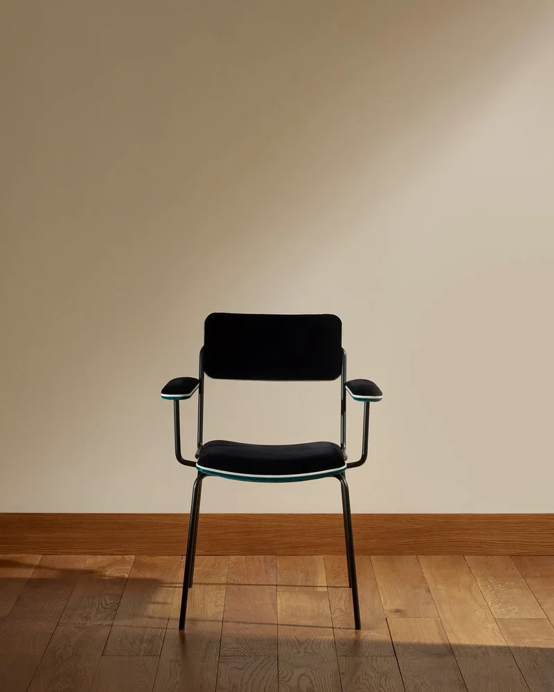 Chaise accoudoirs Double Jeu