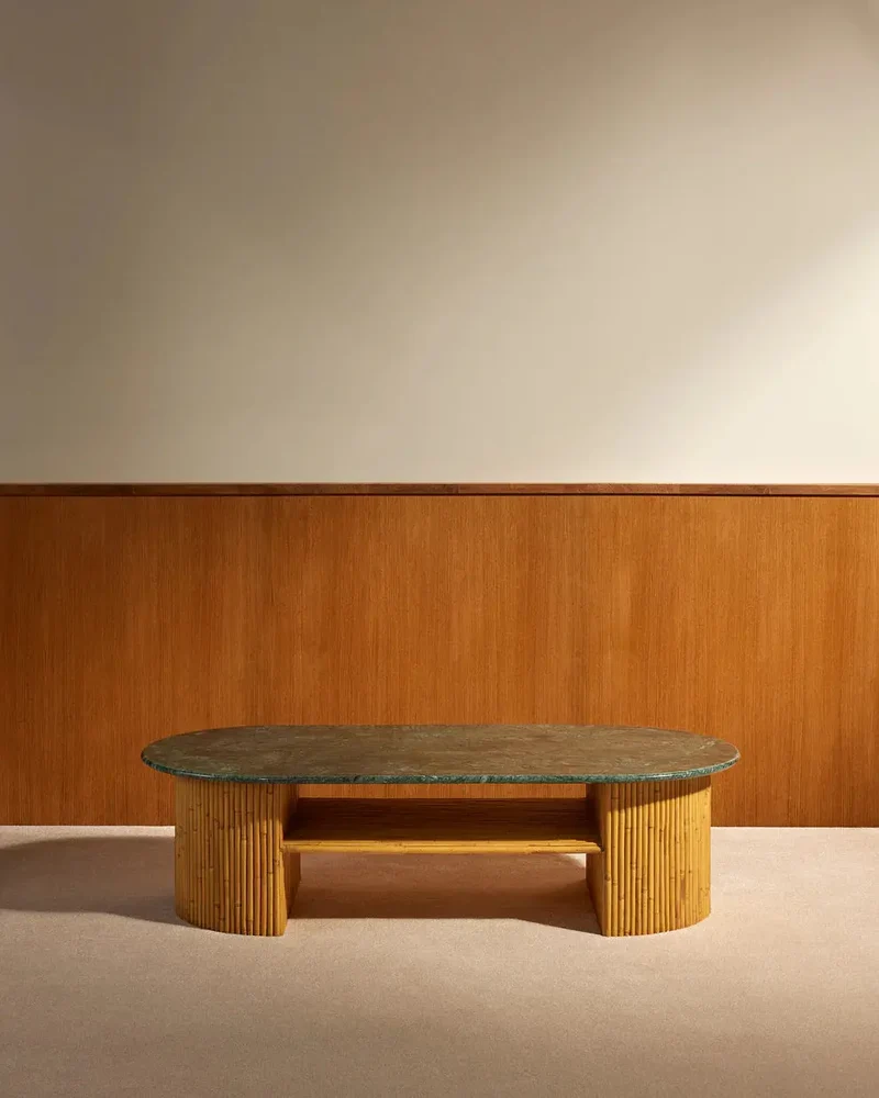Table basse riviera vert