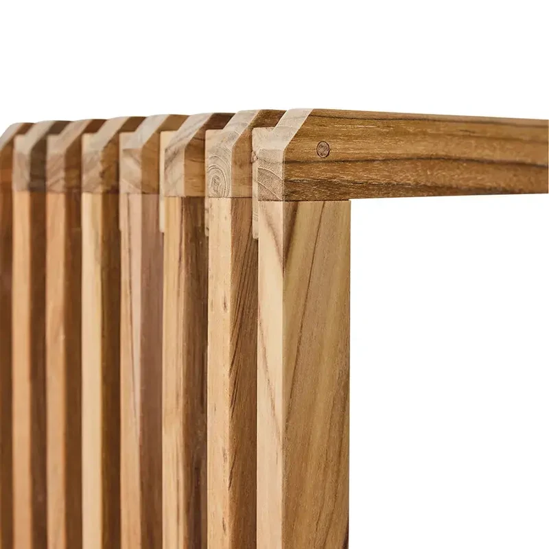 Banc HK Living Slatted en Teck 180 cm
