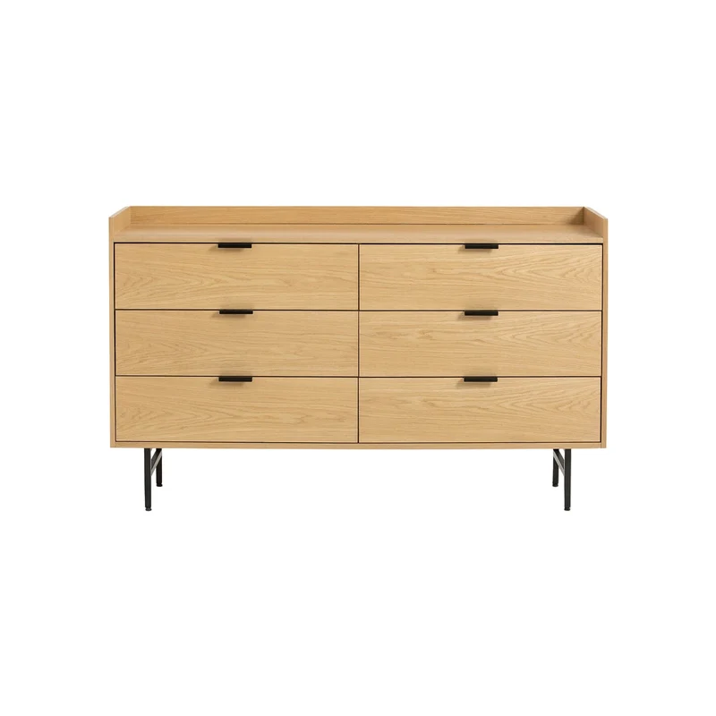 Commode 6 tiroirs Bruna