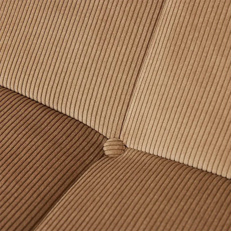 Fauteuil HK Living Lazy Corduroy Rib Brown