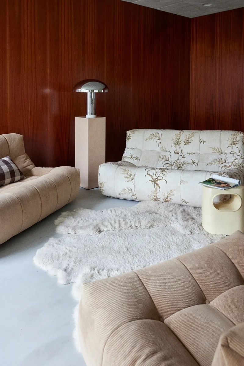 Fauteuil HK Living Lazy Bench Reeds