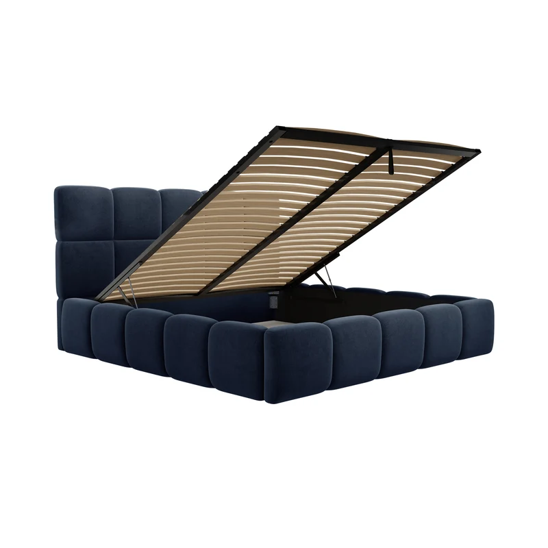 Lit coffre 180cm ONEIRA Velours