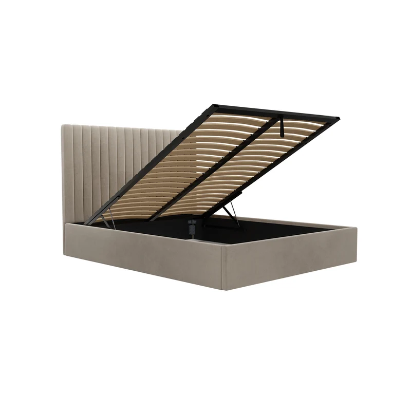 Lit coffre 160cm HERA Velours