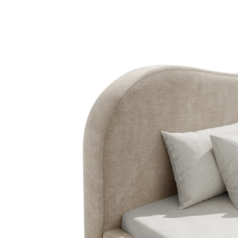 Lit coffre 180cm ASTERIA Velours