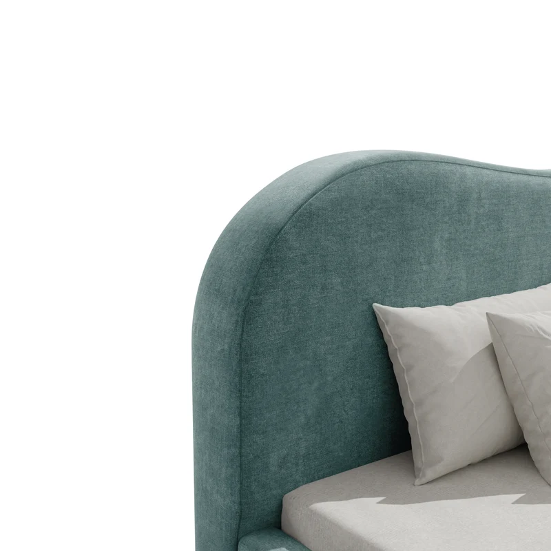 Lit coffre 160cm ASTERIA Velours