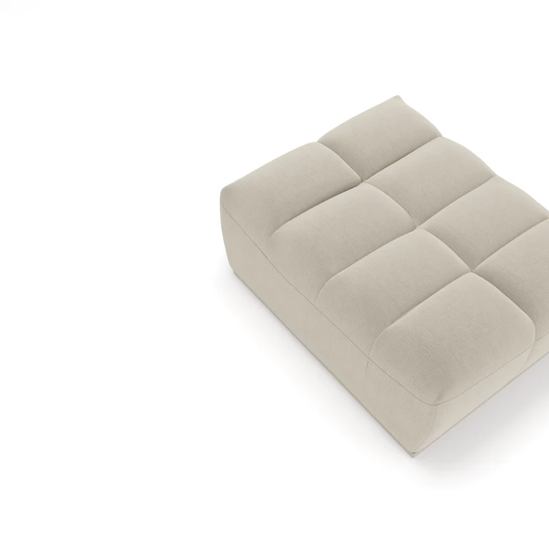 Pouf modulable JODY Velours côtelé