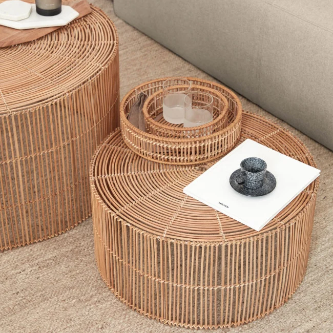 Lot de 2 tables basses Gavina