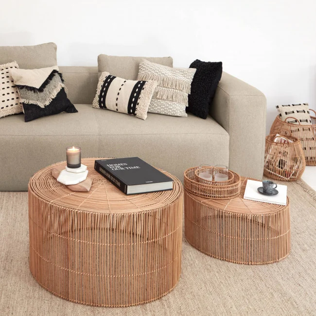 Lot de 2 tables basses Gavina