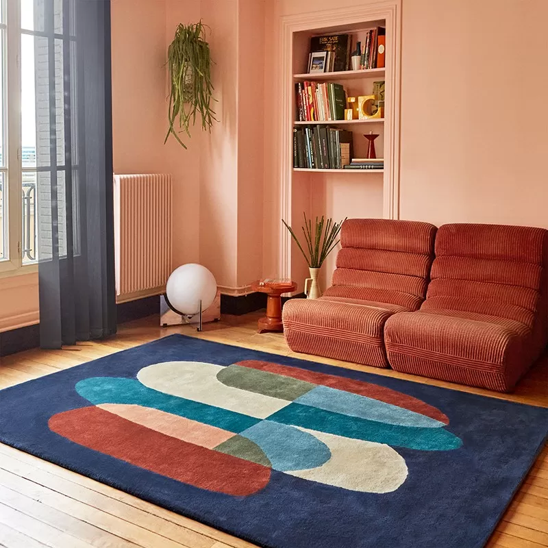 Tapis Pluriel Bleu Nuit