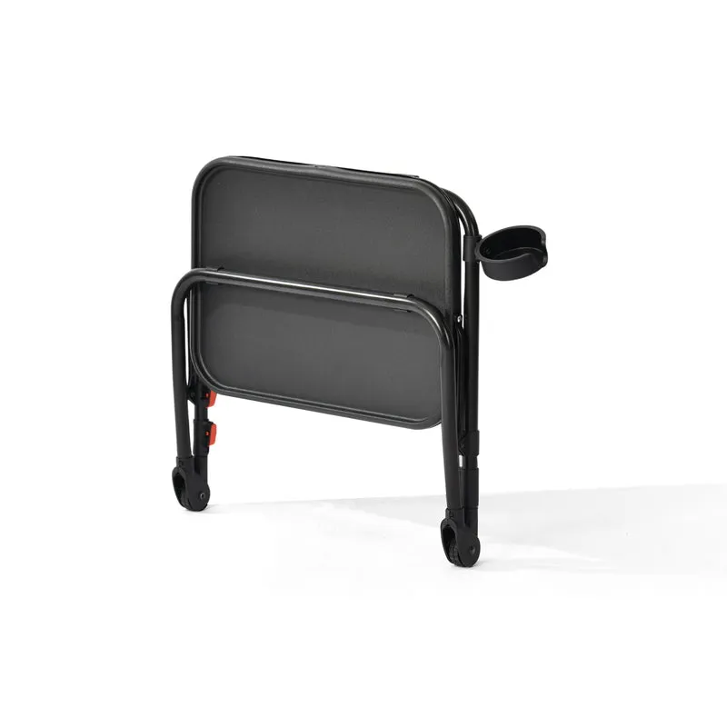 Table à point réglable en hauteur H49-70cm et pliable BASELINE BLACK
