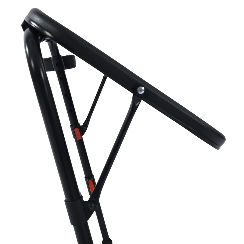 Table à point réglable en hauteur H49-70cm et pliable BASELINE BLACK