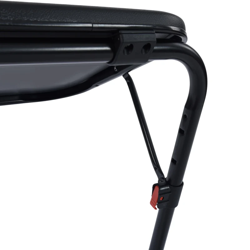 Table à point réglable en hauteur H49-70cm et pliable BASELINE BLACK