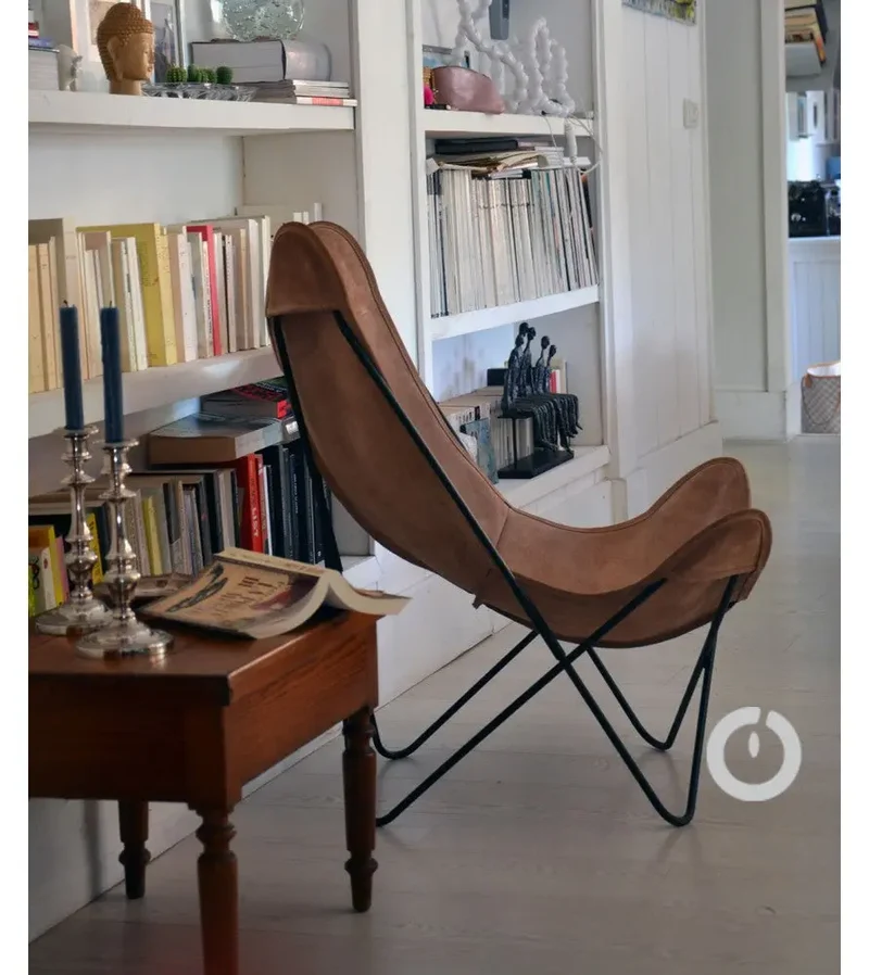 Fauteuil AA Croute de cuir