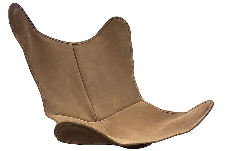 Fauteuil AA Croute de cuir