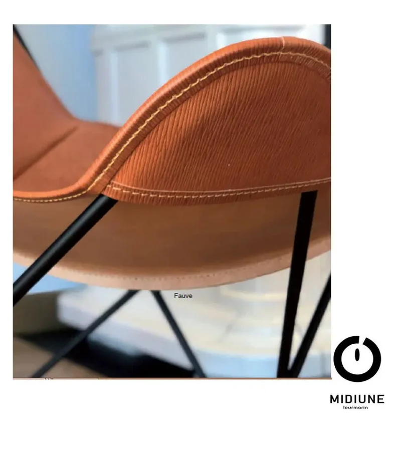 Fauteuil AA Cuir Texturé