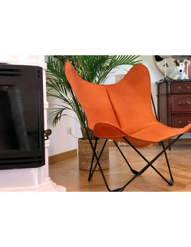 Fauteuil AA Cuir Texturé