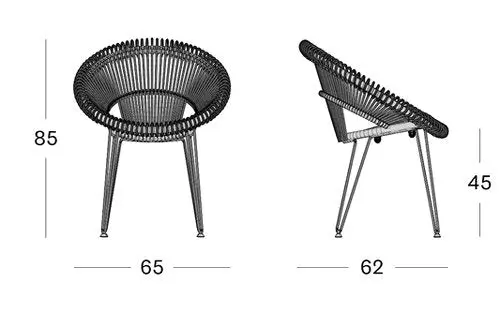 Chaise Roxy outdoor