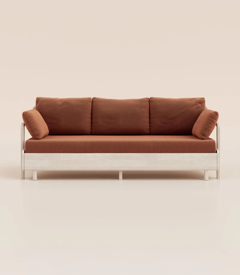 Canapé-lit - Terracotta