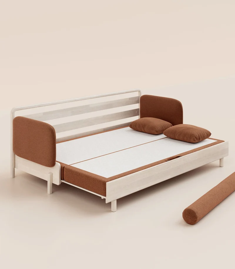 Canapé-lit - Terracotta