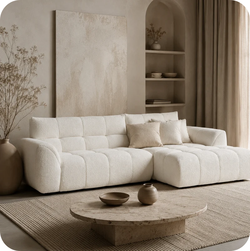 ASTI Corner Sofa 3-Seater
