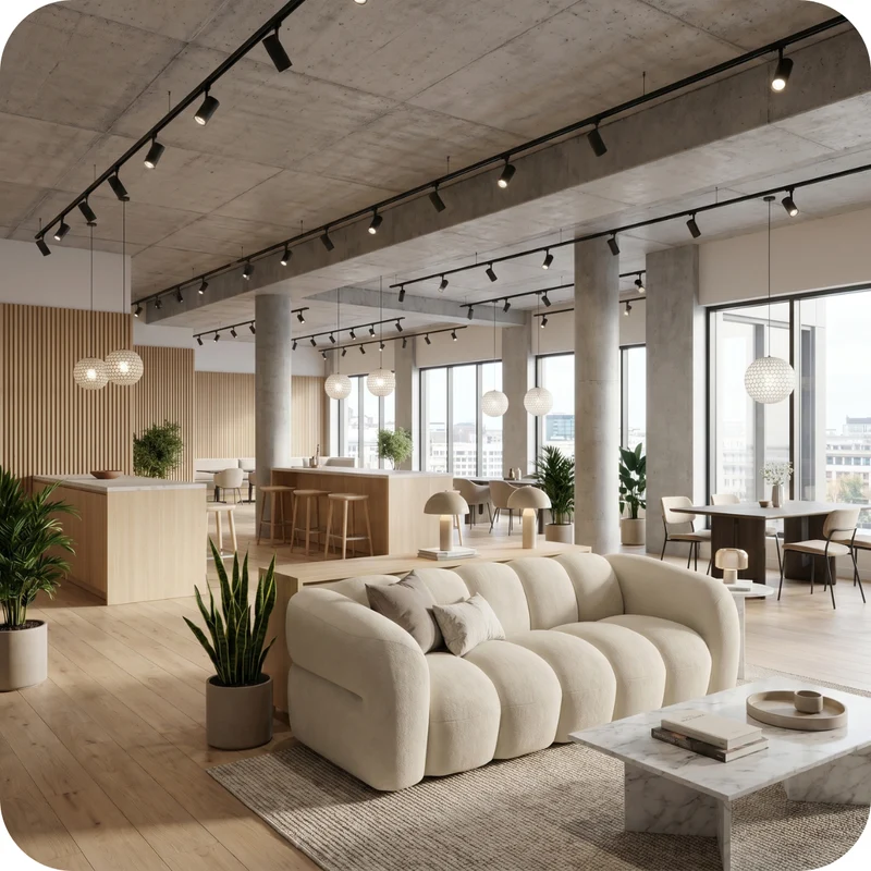 LUGANO 3 - seater sofa light sand