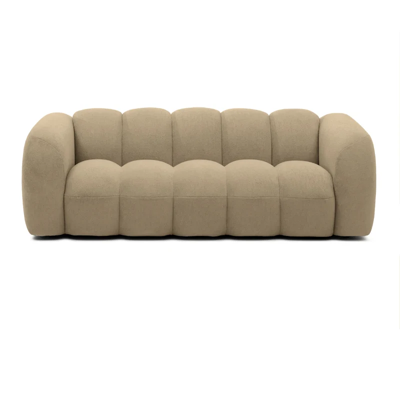 LUGANO 3 - seater sofa toffee