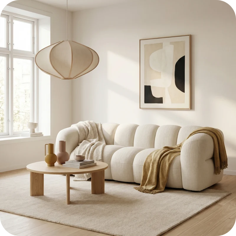 LUGANO 3 - seater sofa toffee