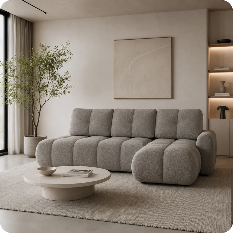 Riva 3-Seater Sofa with Pull-Out Bed