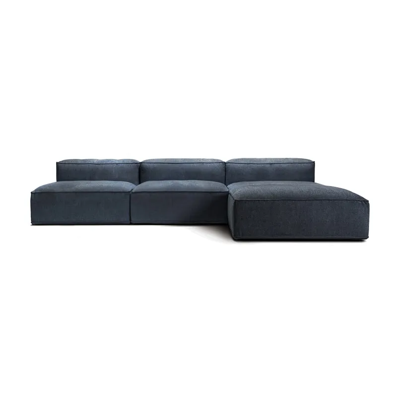 Merlot Modular Corner Sofa 4-Seater Longchair Deep