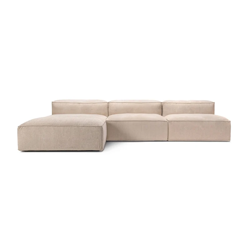 Merlot Modular Corner Sofa 4-Seater Longchair Deep
