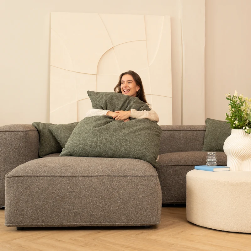 Merlot Modular Sofa 3-Seater Low armrests