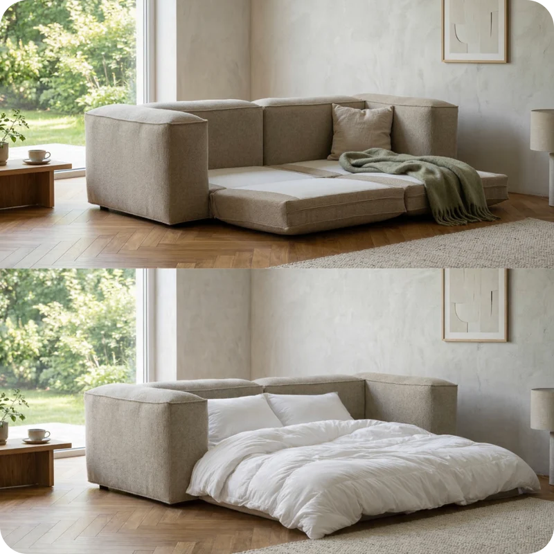 Merlot Modular Sofa 3-Seater Low armrests