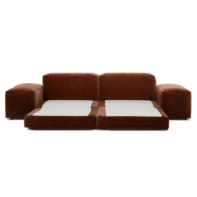 Merlot Modular Sofa 3-Seater Low armrests
