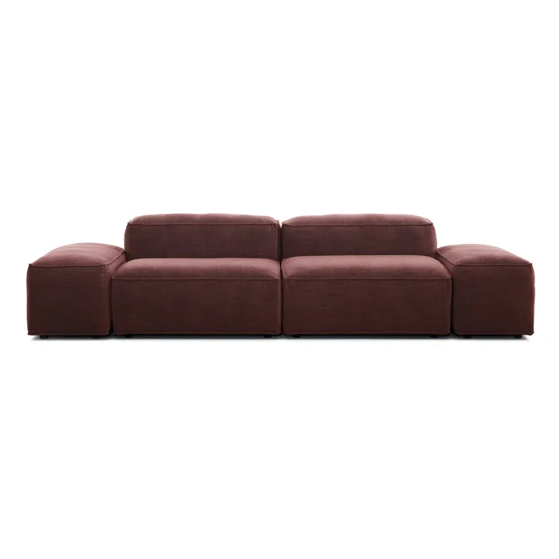 Merlot Modular Sofa 3-Seater Low armrests