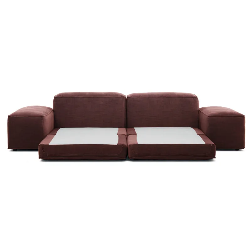 Merlot Modular Sofa 3-Seater Low armrests