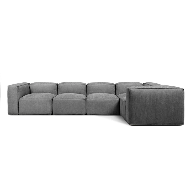 PINOT Corner Sofa – 5 Seater, One High Armrest