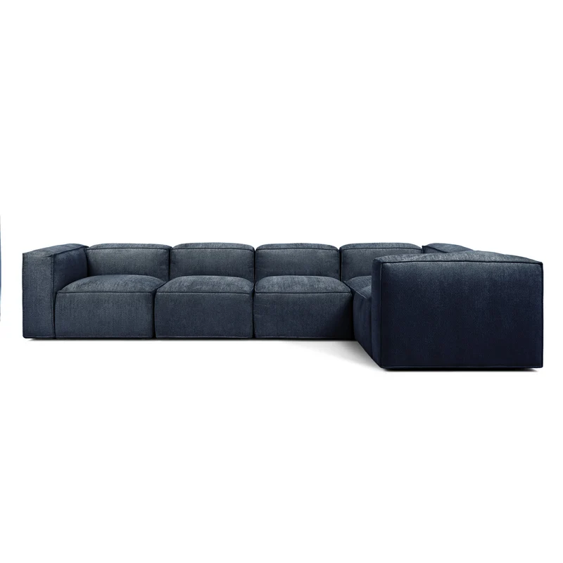 PINOT Corner Sofa – 5 Seater, One High Armrest