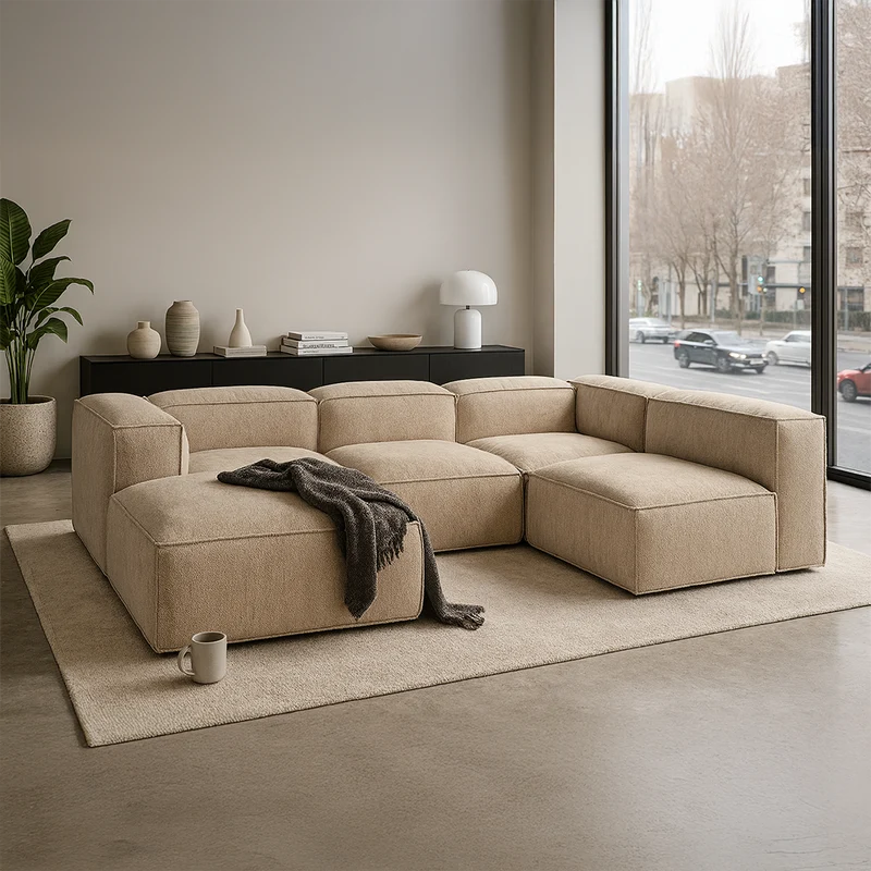 PINOT Corner Sofa – 5 Seater, U-Shape