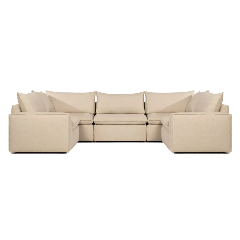 COMO Corner Sofa – 5 Seater, U-Shape