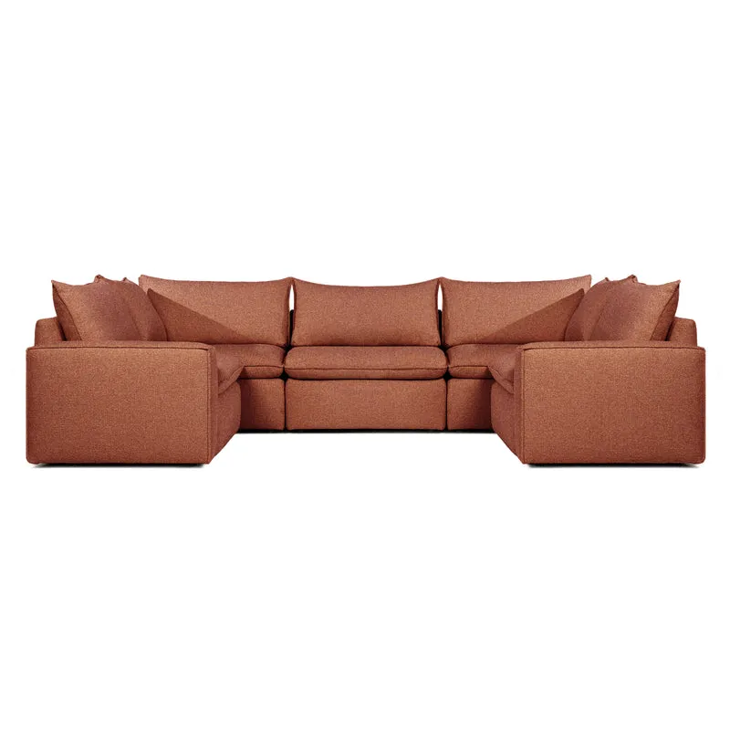 COMO Corner Sofa – 5 Seater, U-Shape