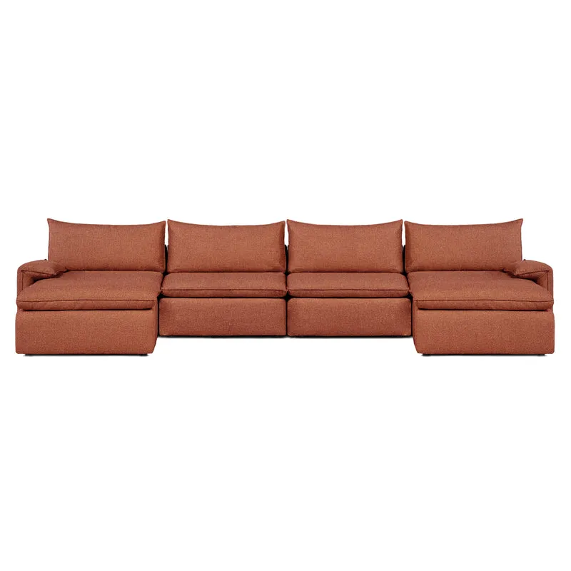 COMO Corner Sofa – 5 Seater, U-Shape