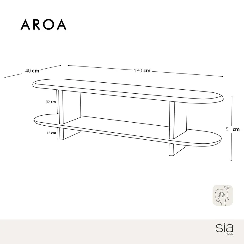 Meuble TV AROA 180cm