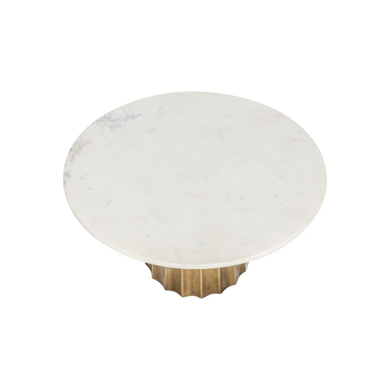 Turin Table basse plateau marbre