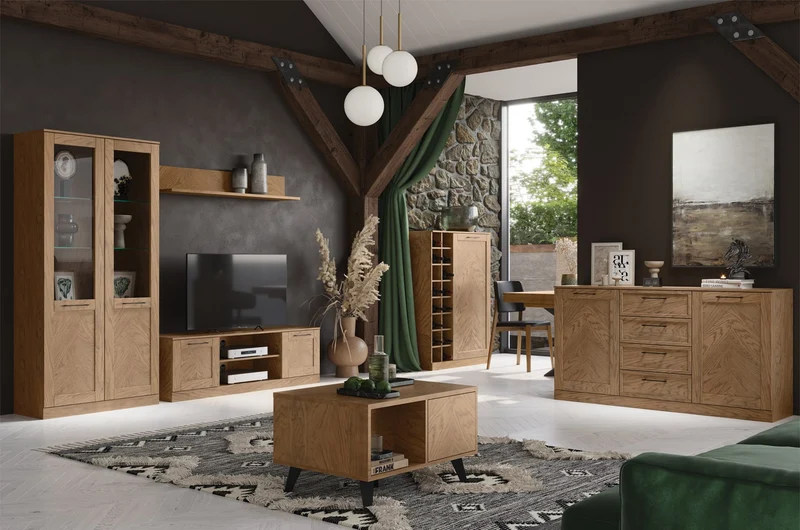 Table basse en chêne COZY 41 | LoftStory