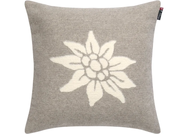 Coussin déhoussable 40x60cm Carla Edelweiss